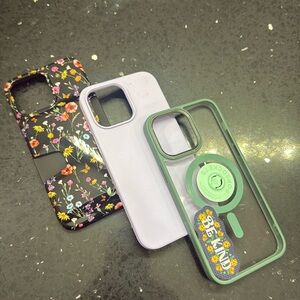 bundle of 3 iphone 14 pro max cases